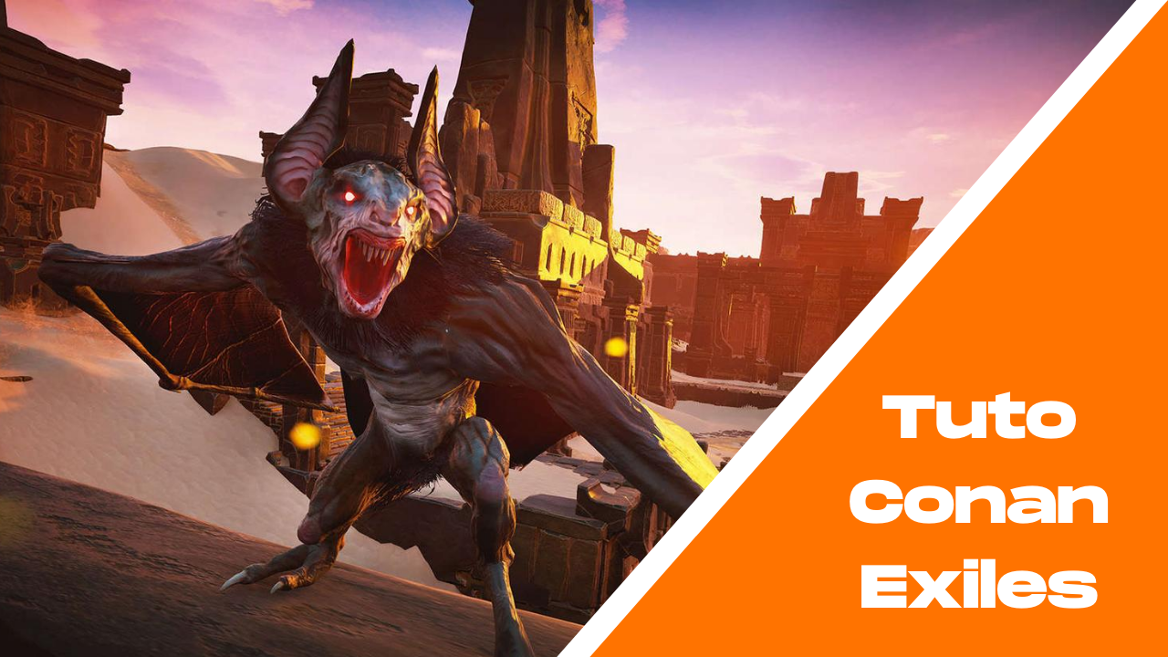 Tuto Conan Exiles – Les outils de sang noir (pioche, hachette, faucille et couteau à dépouiller)